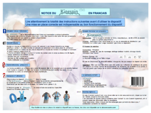 Notice Kinespin dispositif médical en français