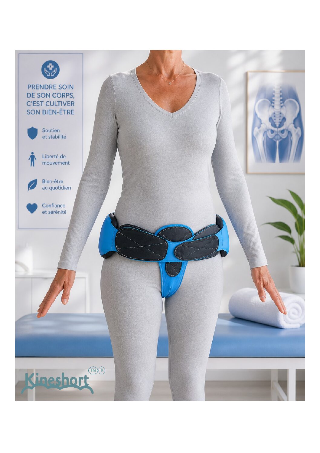 KINESHORT™®, Coussin Protection Escarre Sacrum Hanches – Image 3